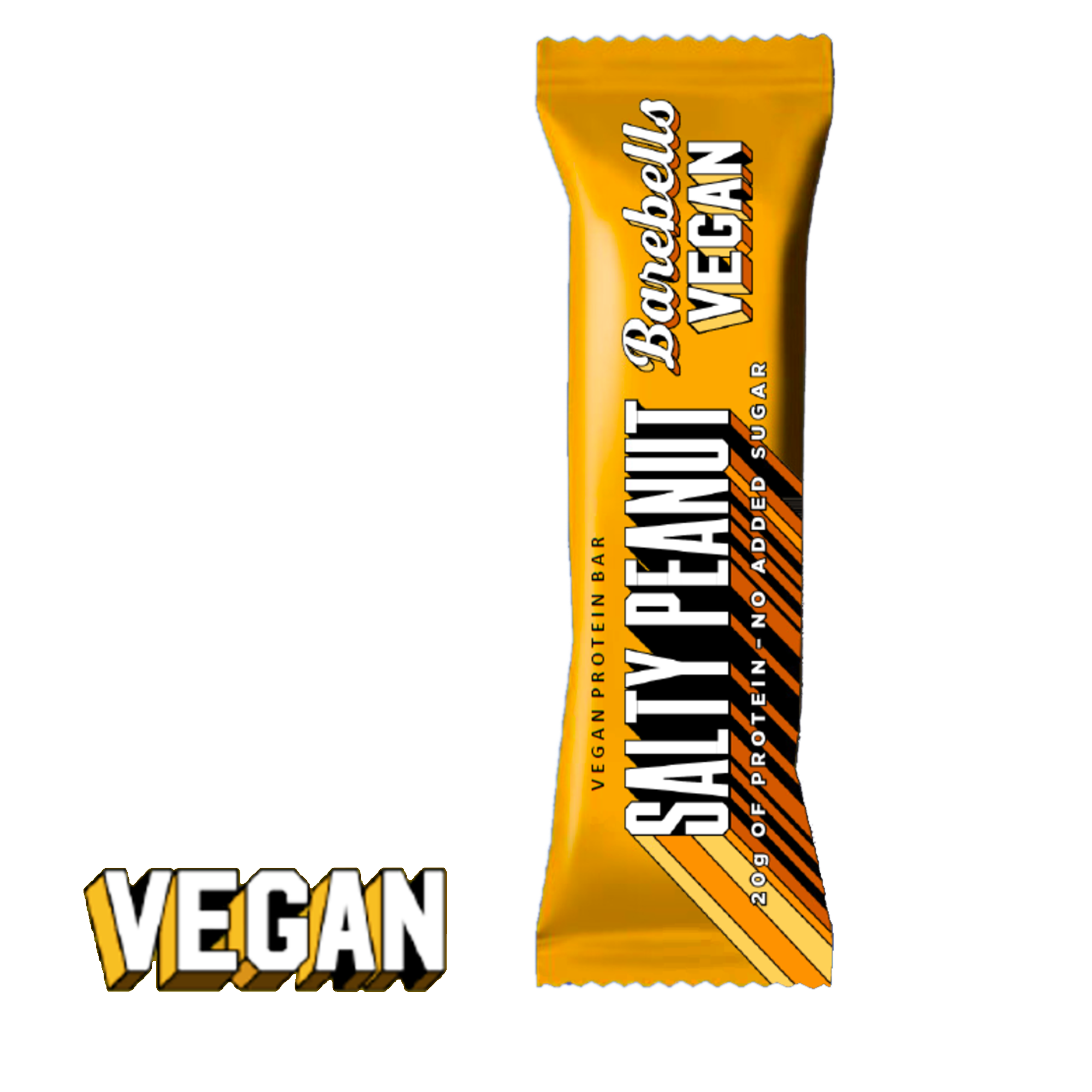 Barebells Vegan Salty Peanut Bars 12x55g Varsego